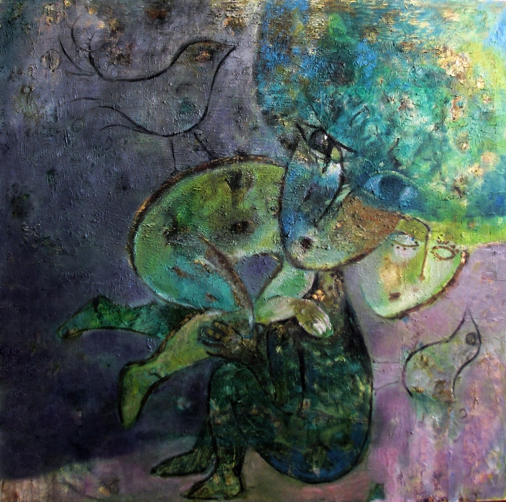 117-×-117-cm-46.1-×-46.1-inches-Oil-on-Canvas