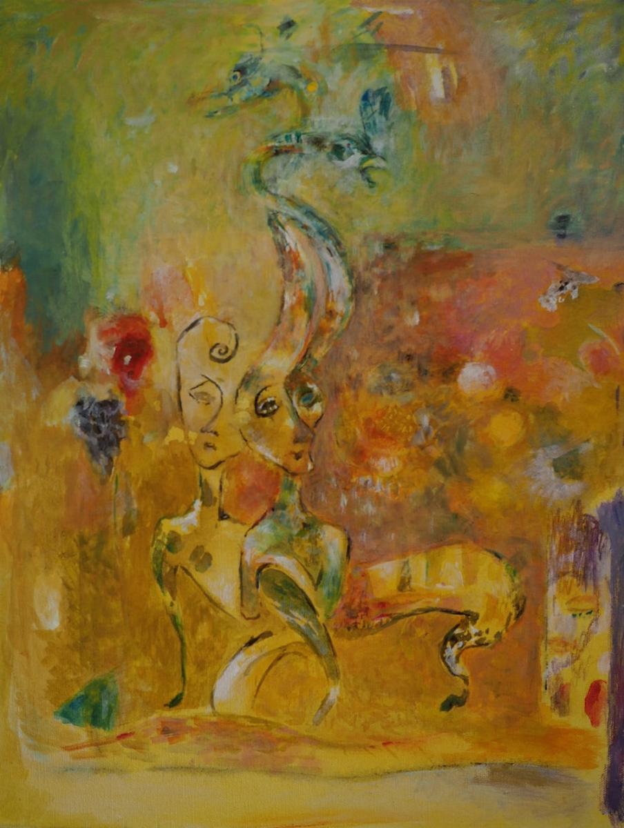 40-×-500-cm-15.7-×-19.7-inches-Oil-on-Canvas